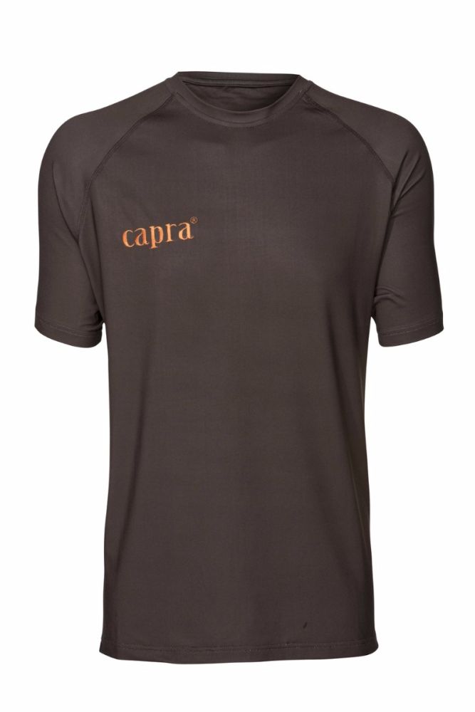 Jagd-T-Shirt "PIZ BUIN" caja-BROWN capra