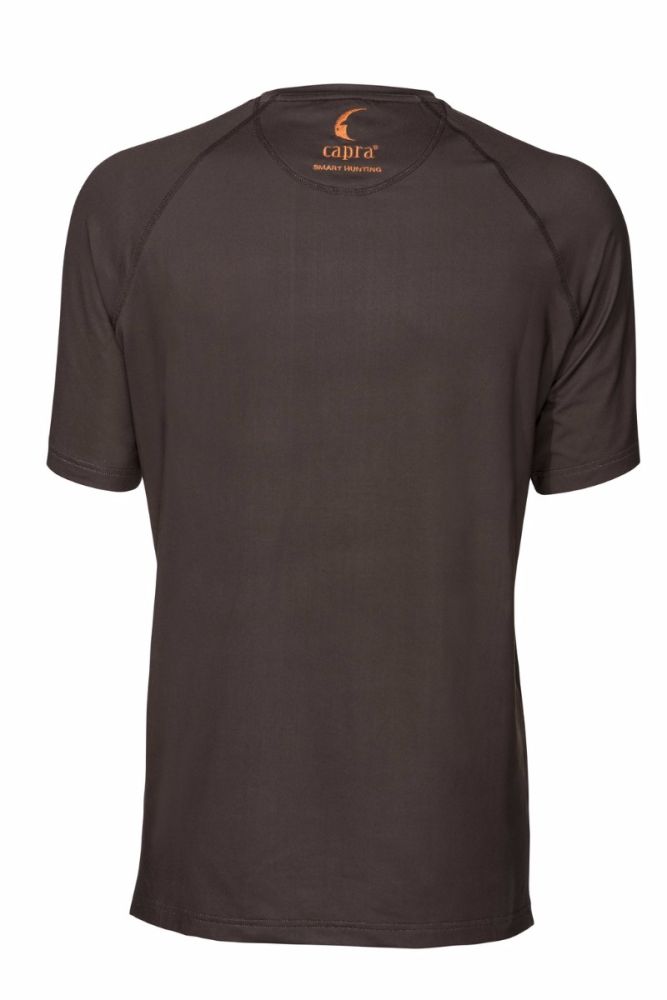 Jagd-T-Shirt "PIZ BUIN" caja-BROWN capra