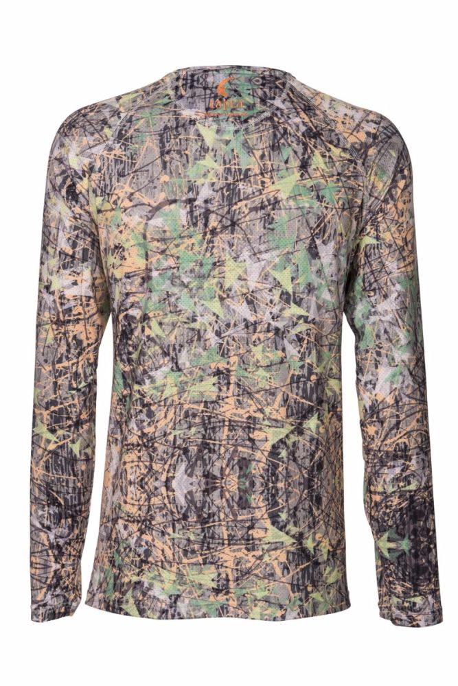 Jagd Langarmshirt "PIZ PALÜ" caja-FALL capra