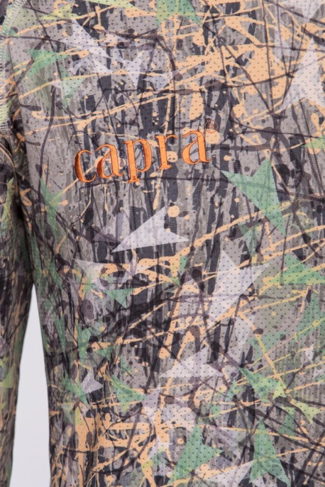 Jagd Langarmshirt "PIZ PALÜ" caja-FALL capra