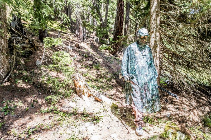 Jagd Poncho Camo "RIGI" Capra