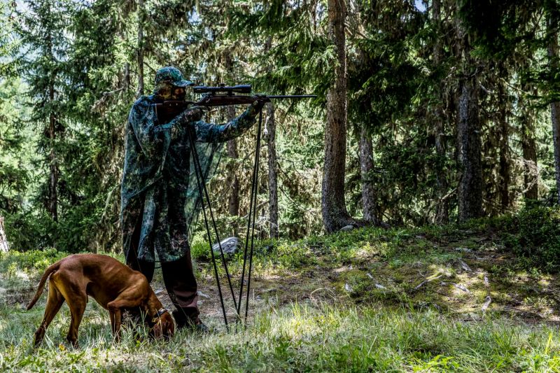 Jagd Poncho Camo "RIGI" Capra